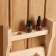 Shelf for oil with 2 hooks, 3 holes, 23.5x5x5x20 cm