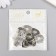 Decor for creativity Metal "Openland Heart" silver 2.3x2 cm