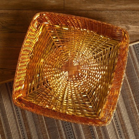 Anisa Fruit basket aluminum, 51x50x8 cm-1