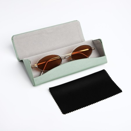 Case for glasses on the cracker, green color-3