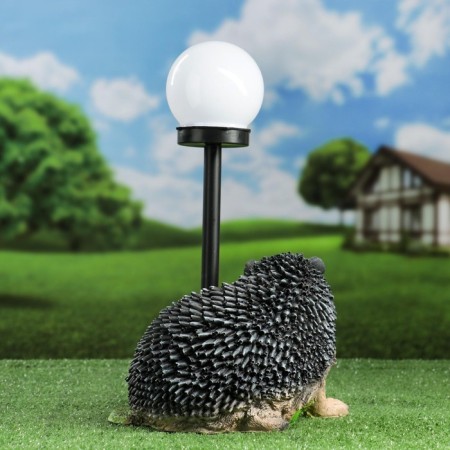 Garden Light "Hedgehog on legs with a lantern" 25 cm mix-11