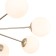 Lamp on the ESCADA rod, 2110/8P Gold. 8x40W, E14, 980x980x420 mm, Shampan