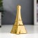 Souvenir ceramics "Eiffel Tower" gold 9.5x4x4 cm
