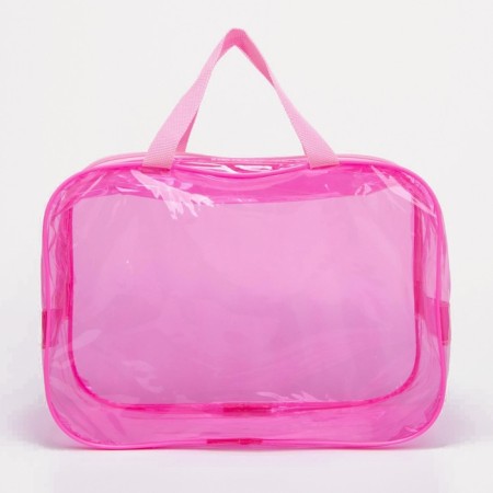 Lightning cosmetic bag, pink color-2