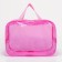 Lightning cosmetic bag, pink color
