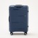 Middle suitcase 24 ", lightning department, code castle, 4 wheels, blue color