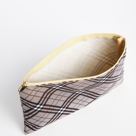 Lightning cosmetic bag, beige color-2