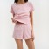 Female pajamas (T-shirt and shorts) KAFTAN "BASIC" size 48-50, pink color