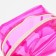 Lightning cosmetic bag, raspberry color