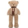 Soft toy "Bear Philip", coffee color, 130 cm