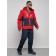 Ski costume men's winter, size 48, red color