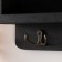 Decorative wood hooks with pocket and shelf "Black" 10.5x28x18 cm