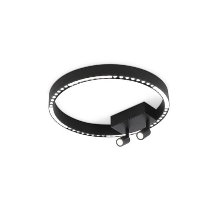 LED ceiling LED AMBRELLA LIGHT, LINETECH, FL5806, LED, 25 W, 2000LUM, 3000-6400K, black color black