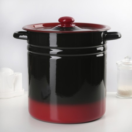Pan, 12 l, metal cover, induction, color mix-5