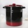 Pan, 12 l, metal cover, induction, color mix