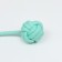 Cable toy with toothpick and ball "whip", up to 55 cm, up to 160 g, pink/mint