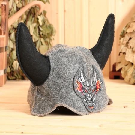 Viking helmet "Dragon", half -wisdom