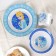 Set of dishes, 3 objects: mug 200 ml, plate 17 cm, salad bowl 350 ml, cold heart