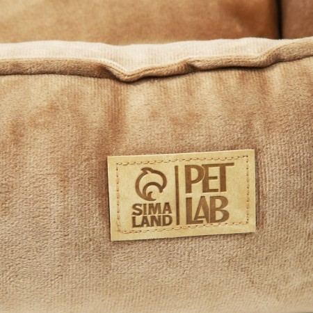 Lynchik for cats and dogs velor Pet Lab, 55 x 50 x 15 cm, beige-4