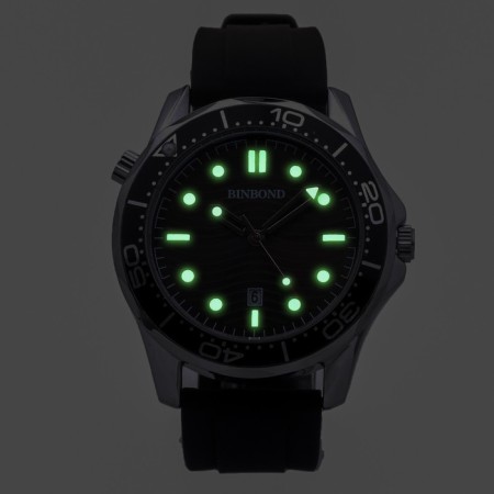Men's wrist watches, d-4.4 cm, strap L-26 cm, 3 atm, luminous-1