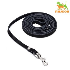 Leather leather single -layer, 1.47 m x 0.8 cm, black