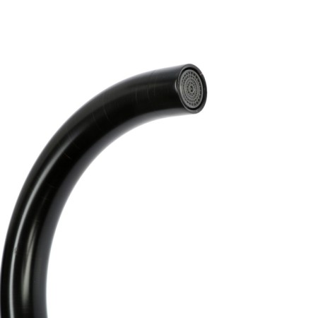 Vann VA K-1 Black kitchen mixer, single-leaf, high spout, black-3