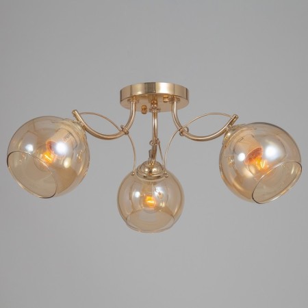 Armand chandelier 3x40W E27 Gold 52x52x20cm Ritter-1