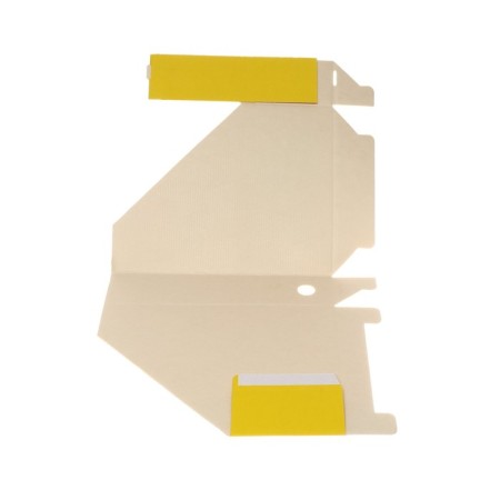 A4 storage, archive from microgofrotcard Calligrata, 75 mm, up to 700 l, yellow-5