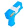 Water pistol "Blaster", Mix colors