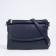 Bag Cross-Bodi with a zipper, blue color