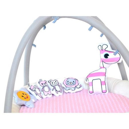 Developing rug Everflo Animals World Pink-1