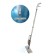 Pioneer MS012 mop for washing the floor, with a spray, 400 ml, 124 cm, white-brown color