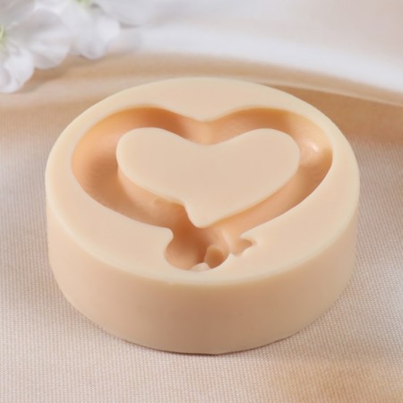 Silicone Mold "Heart Snake" 2.5x8x8 cm-4
