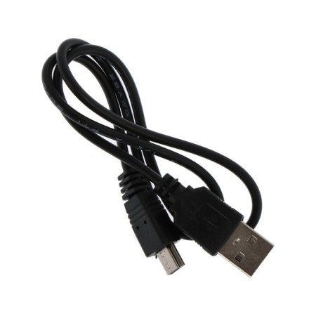 Cable Luazon, miniusb - usb, 1 a, 0.5 m, only for charging, black-4