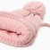 Children's hat, powder color, size 52-54