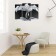 Modular picture "Orchids in a vase" (2-25x52; 1-30x60) 60x80 cm