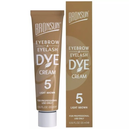 Bronsun eyebrow paint, No. 5 light brown, 15 ml