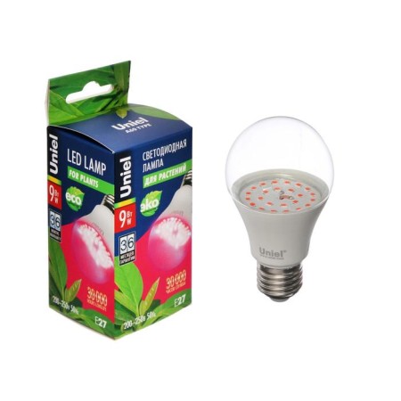 LED Fitolamps Uniel, A60, E27, 9 W, 250 V, 220 °, multi -constant-1