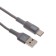 Cable Borofone BX21, Type -C - USB, 3 A, 1 m, fabric braid, gray