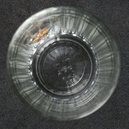 A glass "impenetrable. Ml. Lieutenant", military, faceted, 250 ml-3