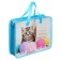 Folder with handles plastic A4 Calligrata "kitten", 32.2x25.6x7 cm,
