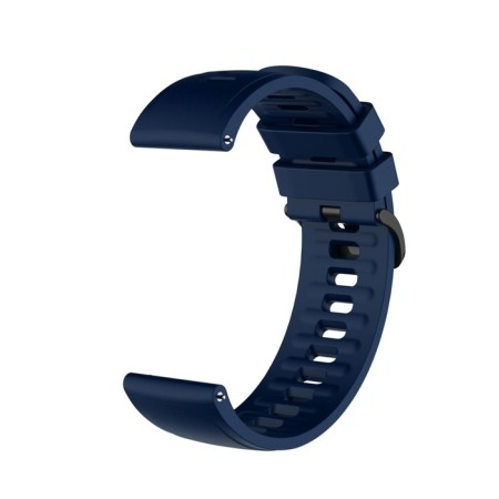 Smart hours strap, 22 mm, silicone, dark blue-1