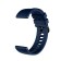 Smart hours strap, 22 mm, silicone, dark blue