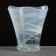 Flower pot with the pallet "Christina" Alabaster white 1.8 liters