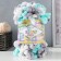 Yarn "Puffy Color" 100 % micropoliester 9m/100g (6408)