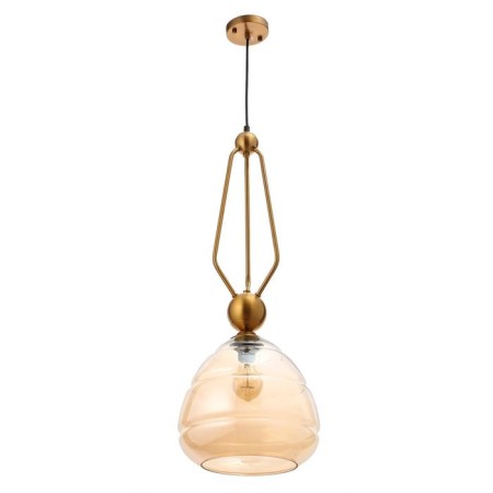 Lamp Bayerlux 88510/1 E27 40W gold 25x25x75-175 cm