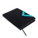 Diary Initiated Escalada A5, 160 sheets, hard cover, artificial leather, block, embossing, block 70g/m2, black