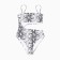Swimsuit Women's Asset Minaku with print, size 42