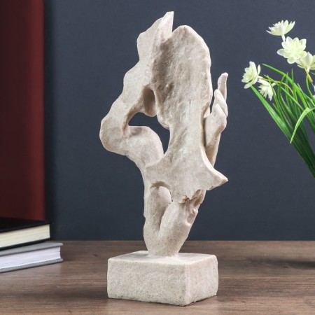 Souvenir Polystone "Kiss" Sand 30x7.5x18 cm-2