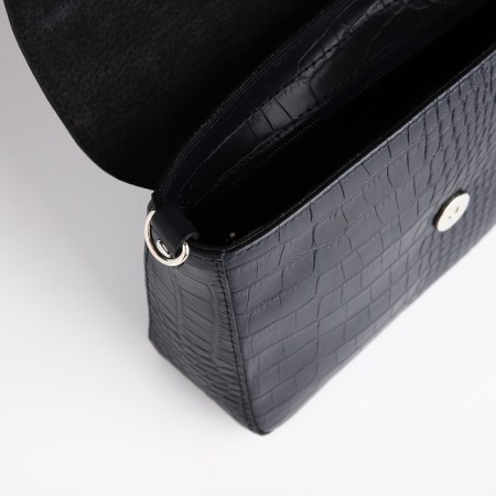 Female bag on a magnet, blue color-5